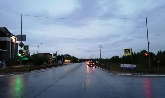 На Ямале водитель наехал на пешехода
