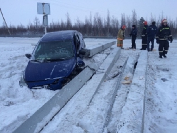 В сети появилось видео опасного дорожного происшествия на Ямале