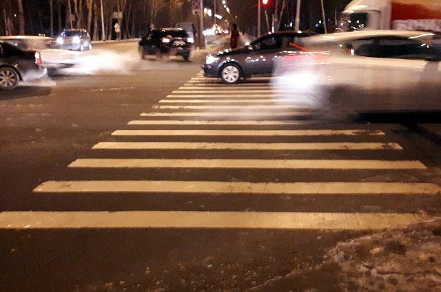 Женщину сбили на переходе в поселке Тазовский