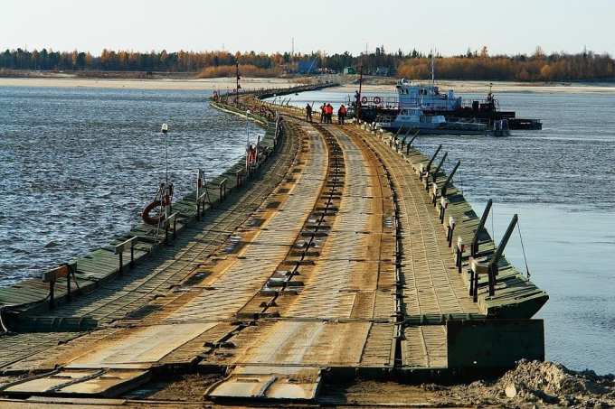 Понтонно-мостовую переправу на реке Пяку-Пур возле Пурпе признали незаконной