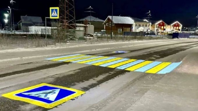 В Тарко-Сале более чем вдвое увеличат число проекционных зебр