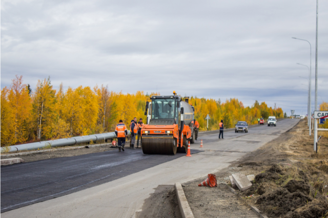 На Ямале отремонтировали еще четыре участка загородных трасс