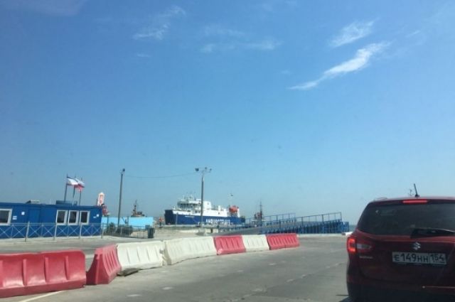 Первый паром скоро прибудет в Приобье