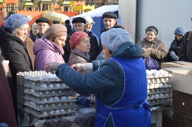 В Тарко-Сале развернулась ярмарка тюменских аграриев