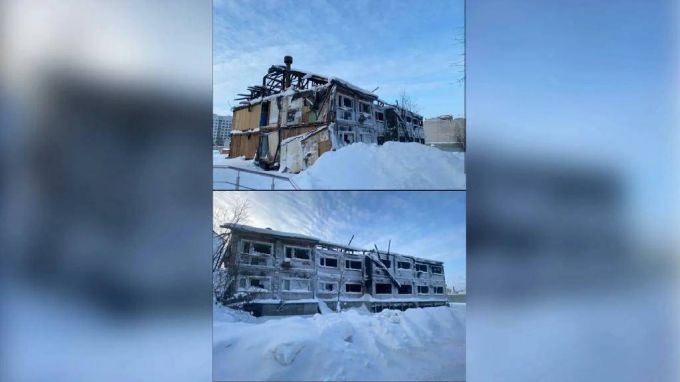 Прокуратура обязала администрацию Нового Уренгоя снести сгоревший дом