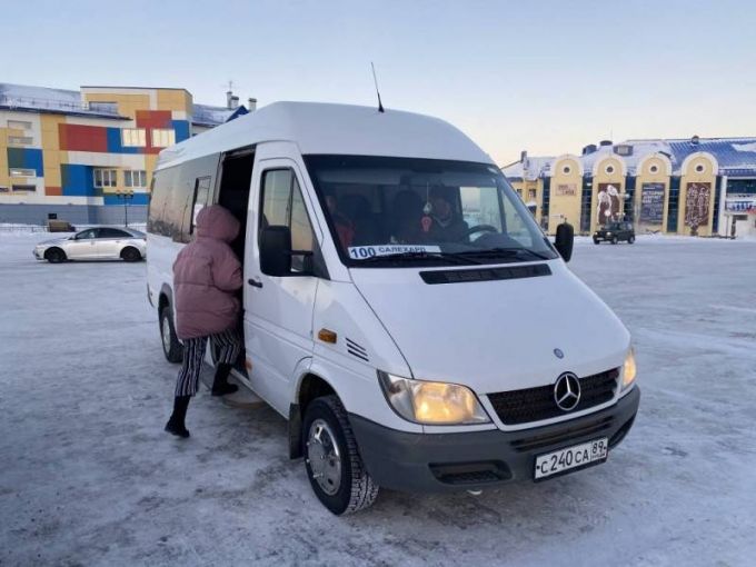 До весны Салехард и Лабытнанги связал автобусный маршрут