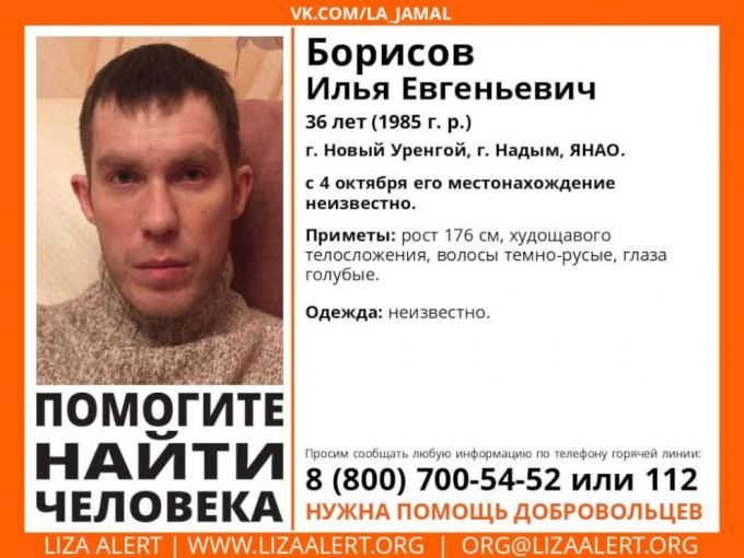 В ЯНАО поисковики разыскивают 36-летнего мужчину, пропавшего месяц назад