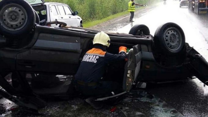 Вблизи Ноябрьска произошло тройное ДТП: есть пострадавшие 