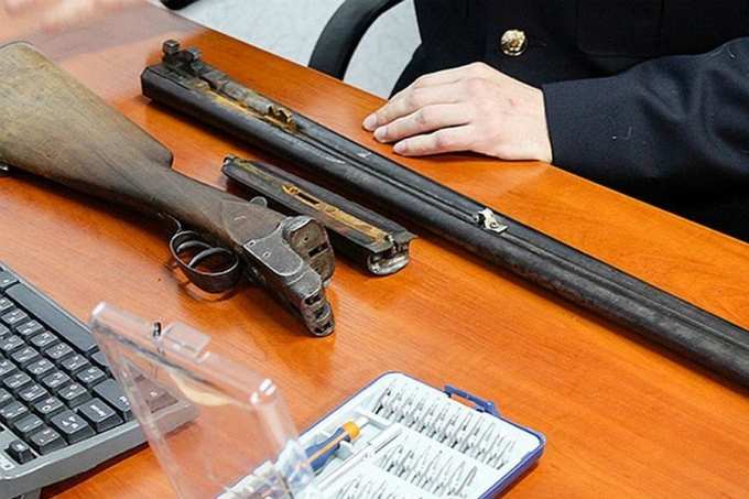 Незаконно хранящееся оружие необходимо сдать