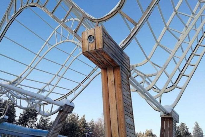 В городском парке Ноябрьска установили говорящие видеокамеры