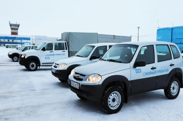 Аэропорт Новый Уренгой пополнил парк легковых автомобилей