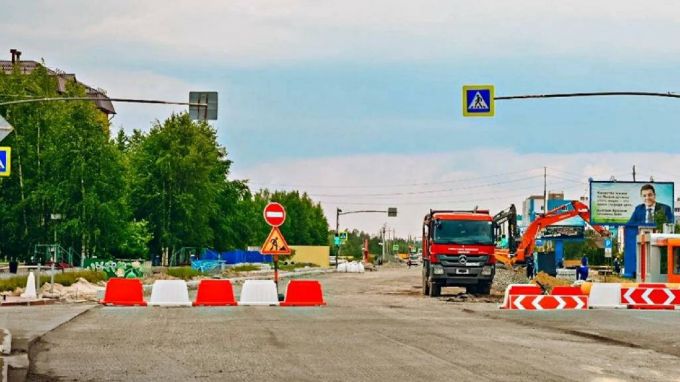 В Губкинском 1 июля закроют проезд на участке проспекта Мира