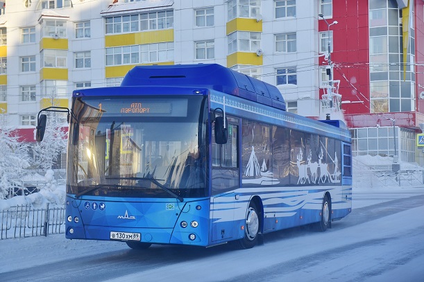 Автобусы в трёх городах ЯНАО переведут на газ