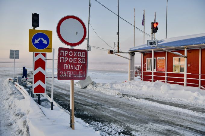 Потепление, гостившее на Ямале накануне, помешало ледоставу
