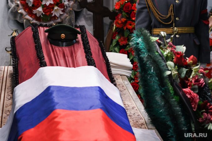 В Тюмени простились с погибшим на Украине уроженцем ЯНАО.