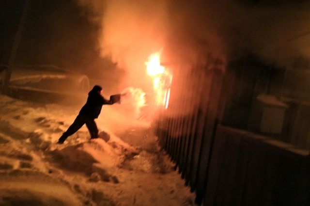 При пожаре на Ямале погибла женщина