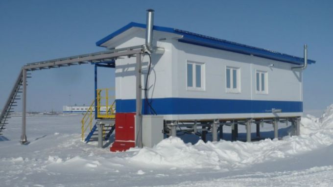На ямальском месторождении построили новый вахтовый поселок