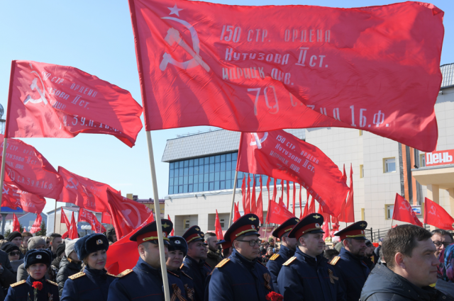 В День Победы жители Салехарда съели 800 кг солдатской каши