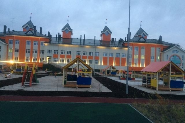 В Губкинском детский сад готов наполовину