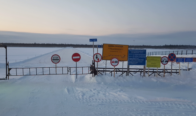 На Ямале из-за морозов закрыли зимник Коротчаево – Красноселькуп