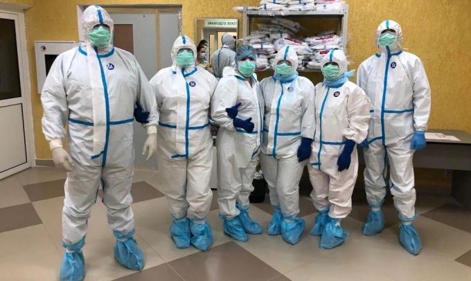 Новый коронавирусный госпиталь в Новом Уренгое заполнен на пятьдесят процентов