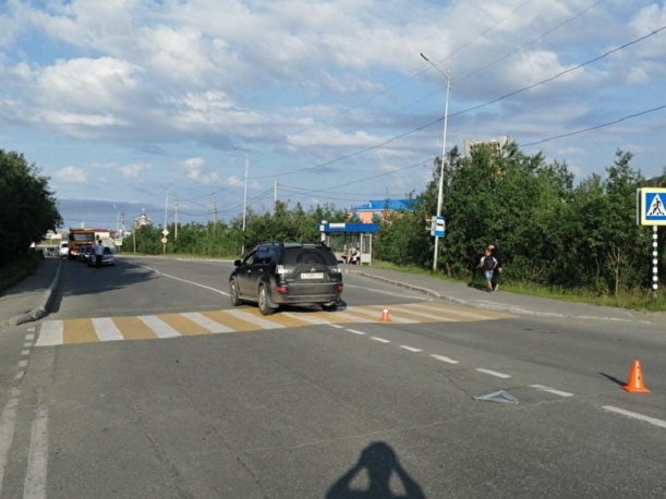 На Ямале водитель Mitsubishi при обгоне сбил на «зебре» восьмилетнего ребенка