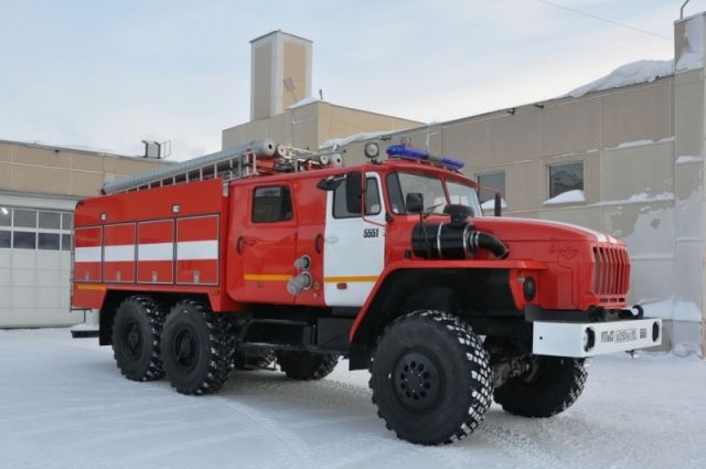 В новоуренгойскую пожарную часть поступил новый автомобиль