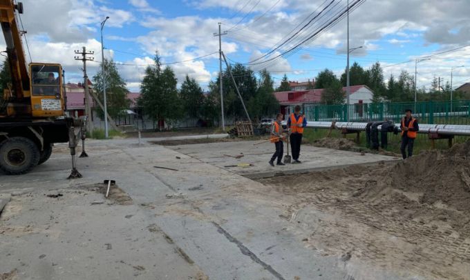 В Пуровском районе отремонтируют более 9 км дорог