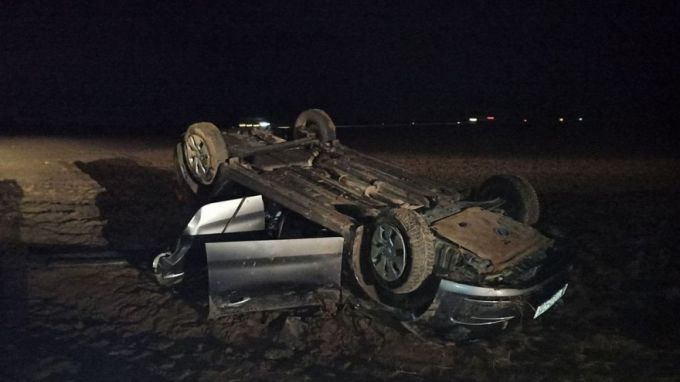 На Ямале три автомобиля вылетели в кювет на трассах