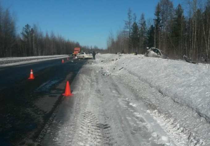 На дороге Сургут-Салехард произошло серьезное ДТП