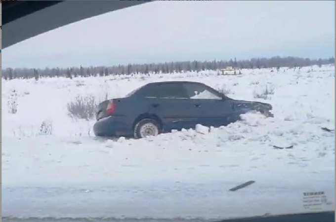 В ДТП на Ямале пострадали только автомобили