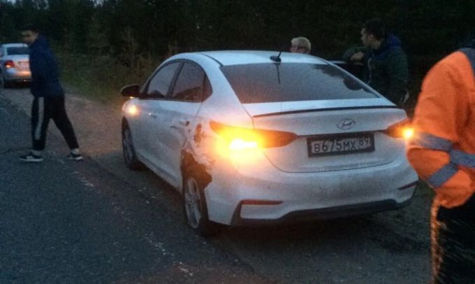 На трассе столкнулись иномарка и мотоцикл