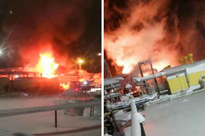 В ЯНАО ликвидировали пожар на месторождении
