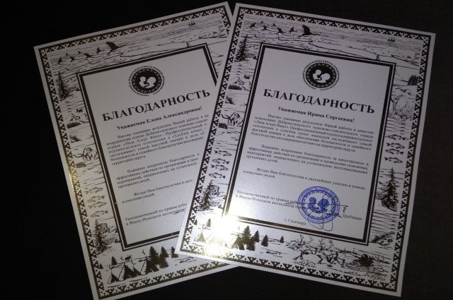 Уполномоченный по правам ребенка поблагодарил отряд «Лиза Алерт Ямал»