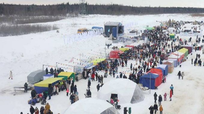 В Пуровском районе ко Дню оленевода подготовили площадку на реке Пякупур