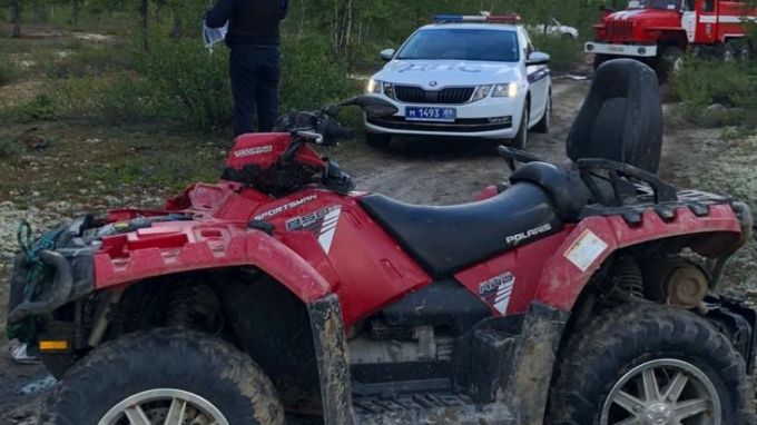 В Новом Уренгое в аварии погибла женщина на квадроцикле