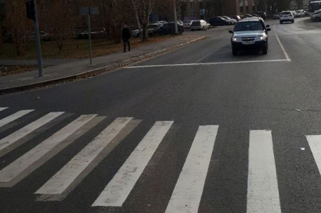 В Салехарде водитель иномарки сбил пешехода на «зебре»