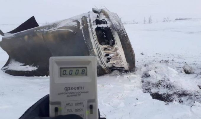 В ямальской тундре обнаружили ступень космической ракеты