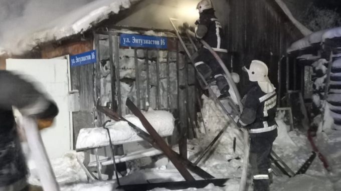 Во время пожара на Ямале заживо сгорел мужчина