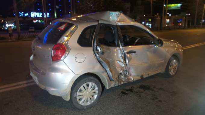В Екатеринбурге в машину с ямальскими паломниками врезался мотоцикл