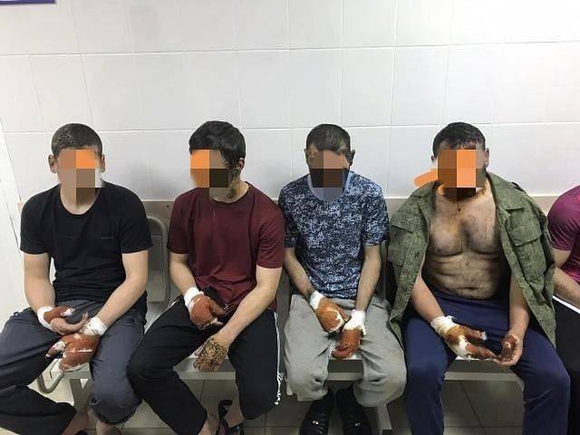 В Новом Уренгое лечат обожжённых при взрыве котла с битумом дорожников