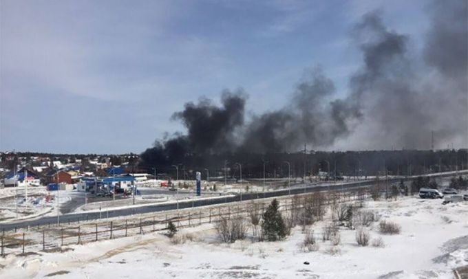 В Ноябрьске на пожаре нашли труп мужчины