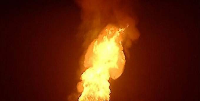 В Пуровском районе 3 августа загорелся участок газопровода