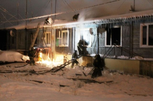 В Лабытнангах в страшном пожаре погибла женщина