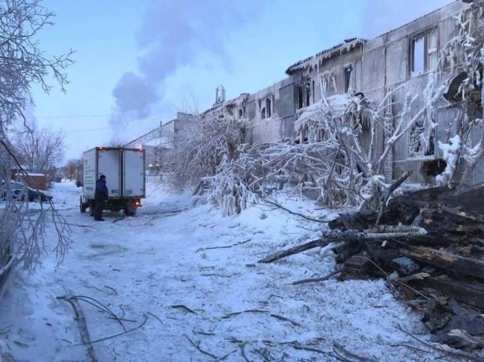 В Лабытнанги признают сгоревший дом аварийным