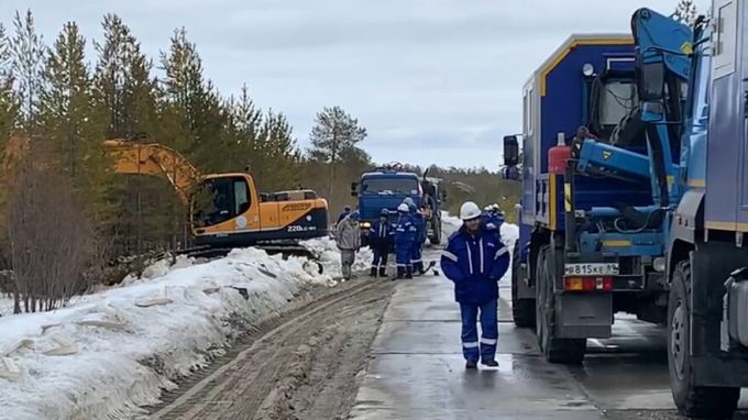 Незаконная врезка стала причиной порыва трубопровода «Ноябрьскнефтегаза» 