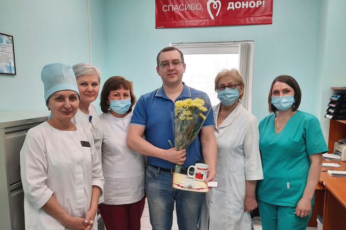 В Губкинском – уже 60 почётных доноров России