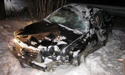 В выходные на ямальских дорогах произошло восемьдесят шесть аварий