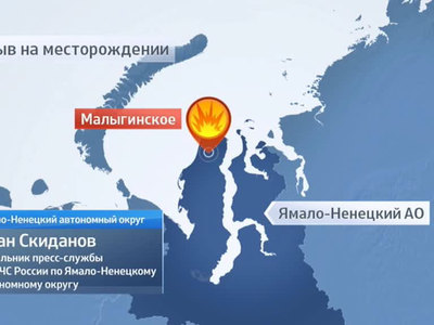 Пострадавших на ямальском месторождении отправили в Салехард.