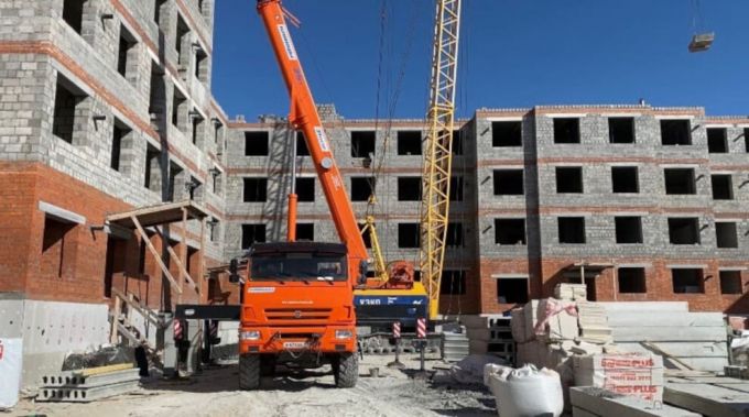 В новом микрорайоне Тарко-Сале строят 6 пятиэтажек